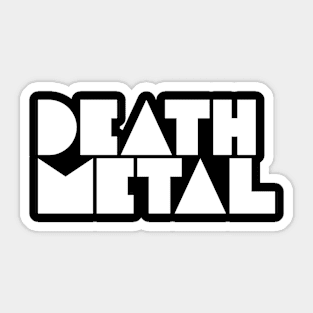 Death Metal Sticker